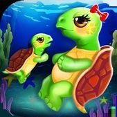   Turtle Mommy New Baby is Born! (  )  