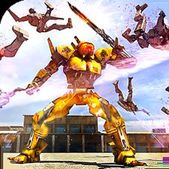 Скачать взломанную Футуристический 3D роботов War (Взлом на монеты) на Андроид