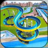 Скачать взломанную водные горки приключение 3D (Мод все открыто) на Андроид